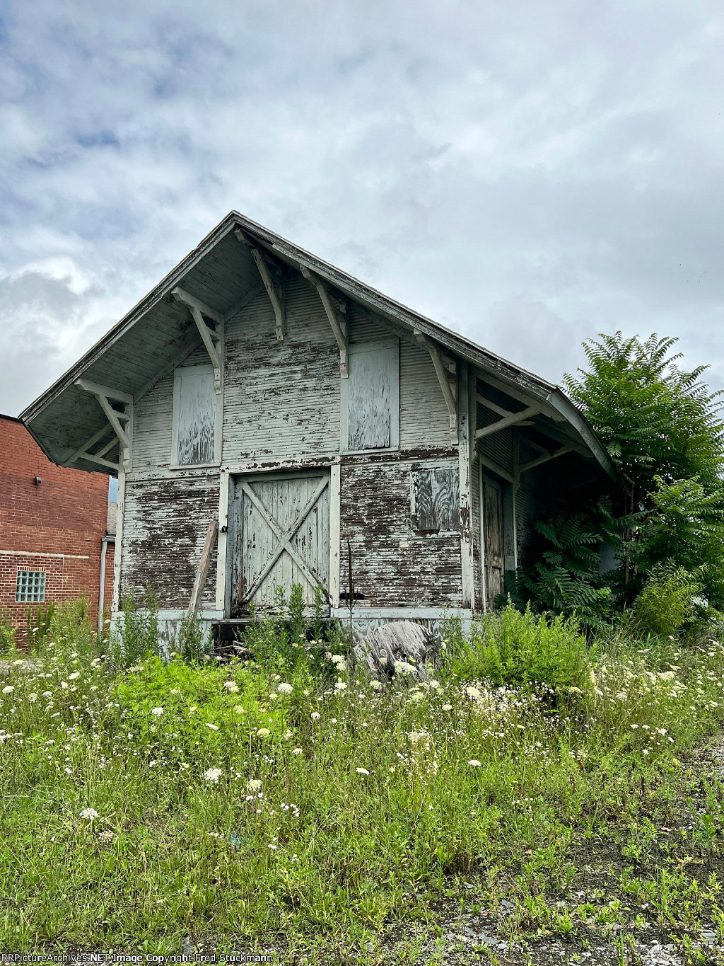 The B&O depot in question.